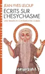 Ecrits sur l'hésychasme vignette